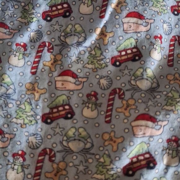 Vineyard Vines Mens Pull On Pajama Pants Elastic Waist Drawstring Holiday XS - Picture 4 of 6